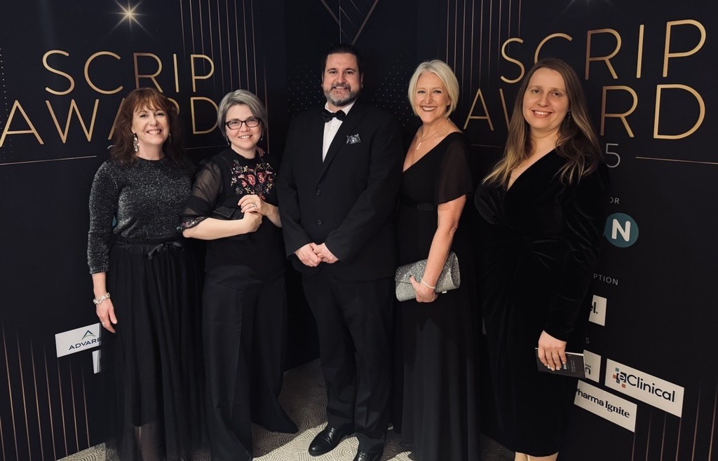 PHARMExcel nominated for Best Specialist CRO at the SCRIP Awards 2025.