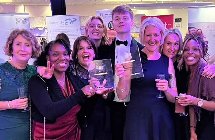 PharmExcel team shot at award show