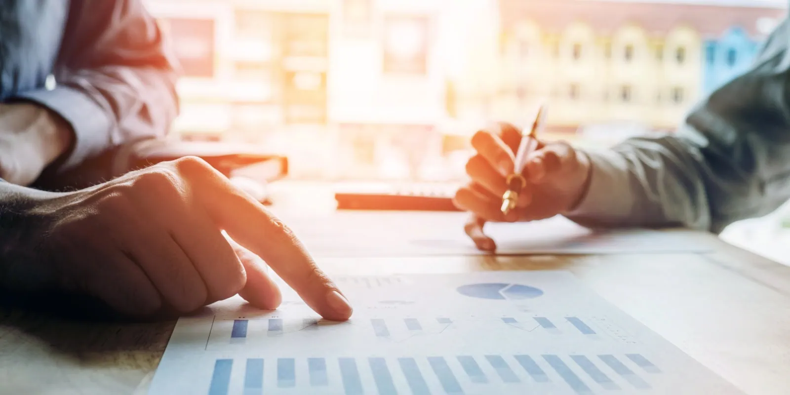 Business people in planning meeting