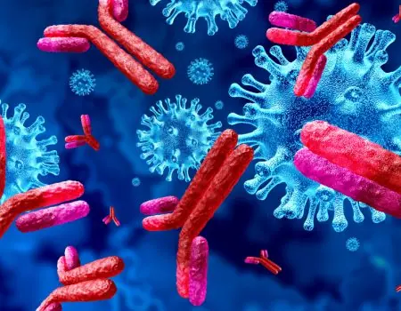 Abstract image of chromosomes