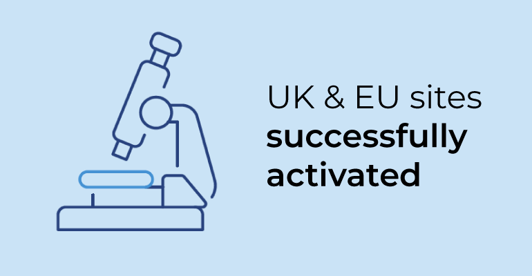UK & EU sites successfully activated
