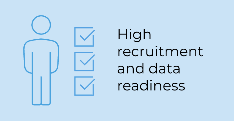 High recruitment icon