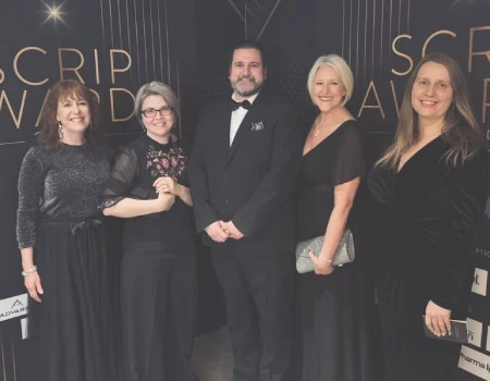 PHARMExcel celebrates at pharma industry SCRIP Awards 2025